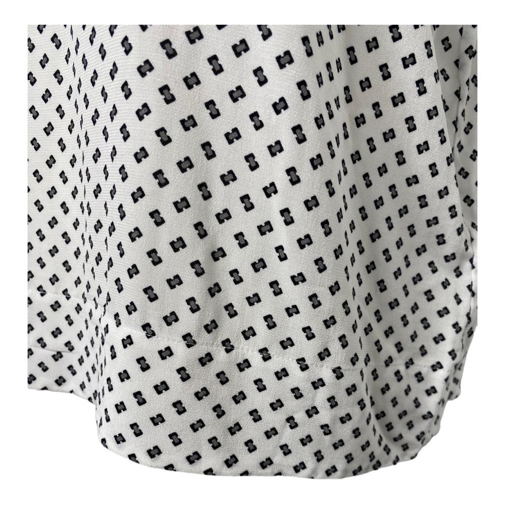 Rag & Bone White and Black Crewneck T Shirt Blouse Size Large - Picture 4 of 13